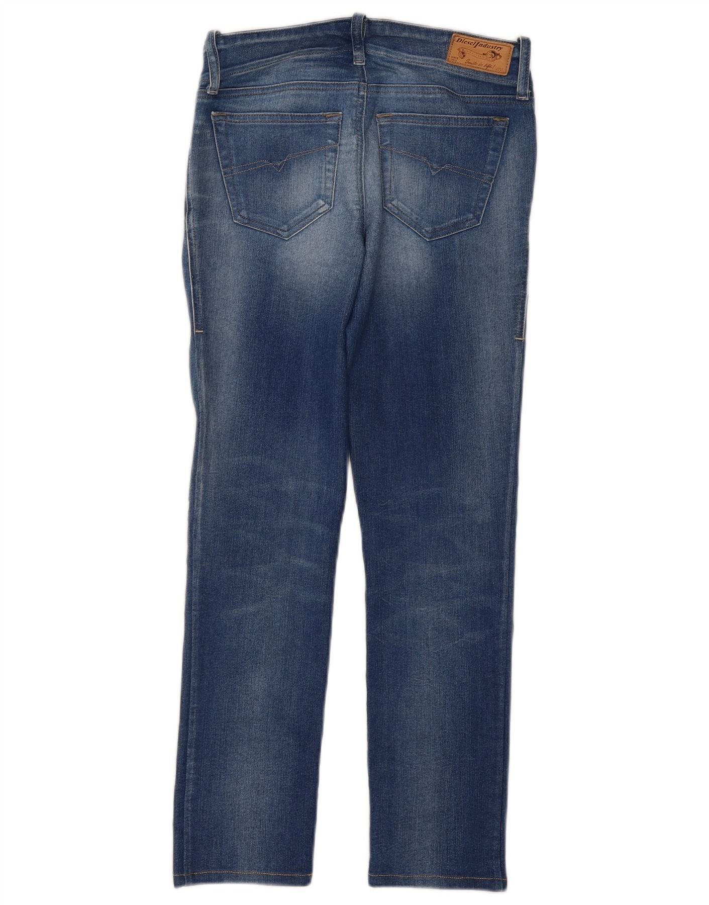 Diesel Womens Grupee Low Waist Super Slim Skinny Jeans W25 L26 Blue Size 25" / US 0 / IT 36 - 2 Thumbnail