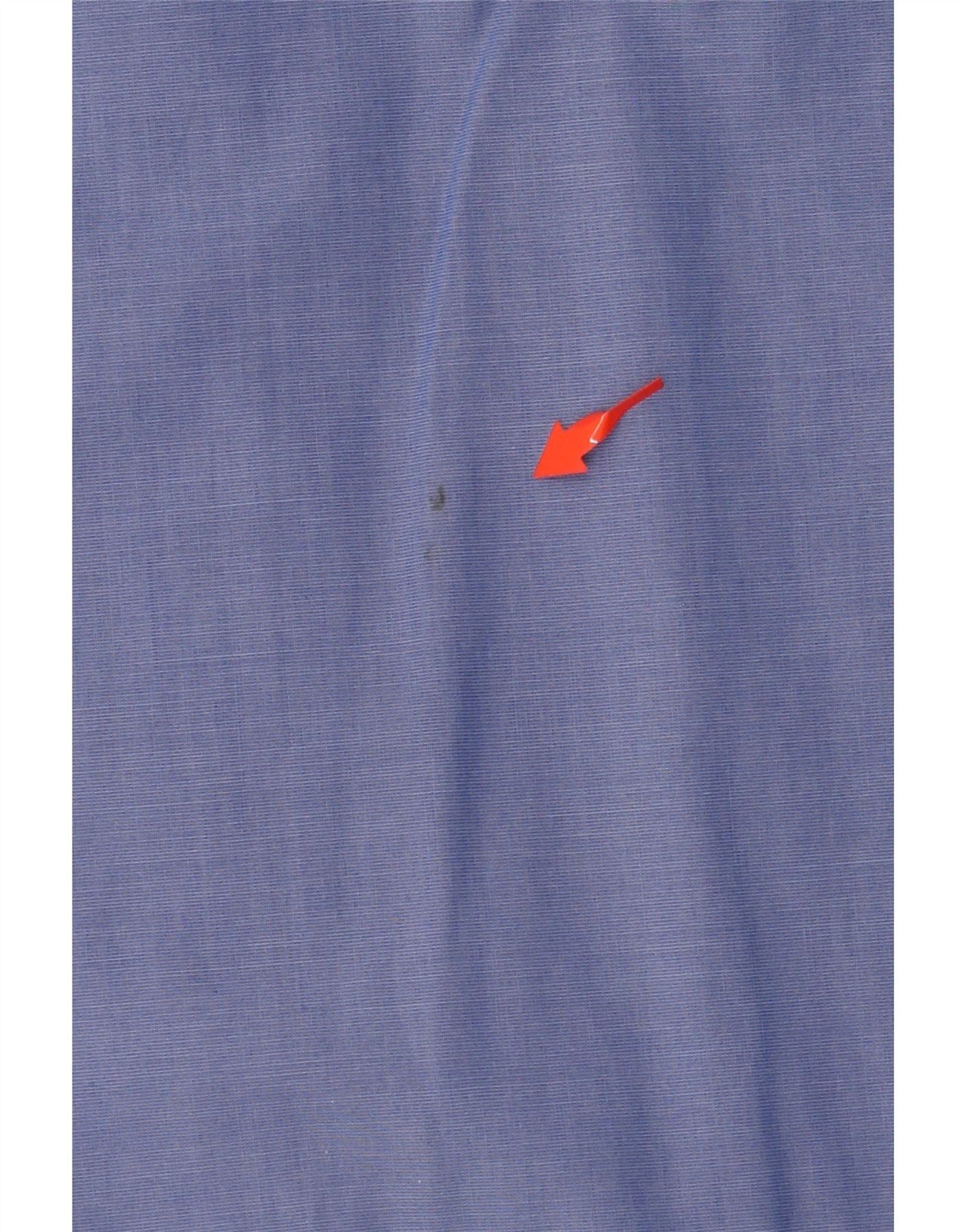 Polo Ralph Lauren Mens Slim Fit Shirt 43 17 XL Blue Size US XL / EU 56 / 4 - 3 Thumbnail