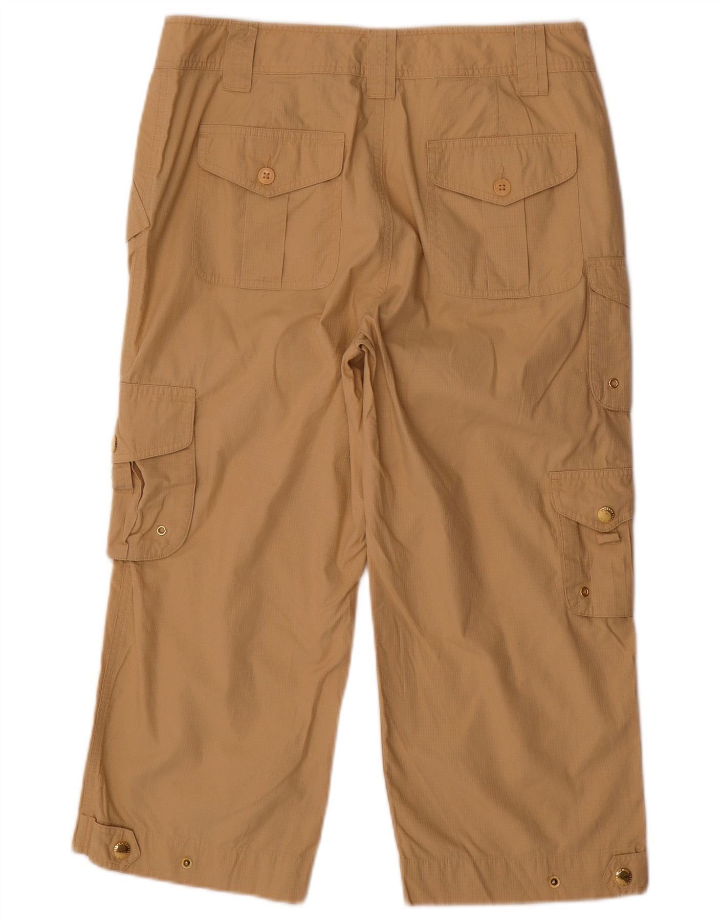 Ralph Lauren Womens Straight Cargo Trousers US 6 Medium W32 L26 Beige Size 26" / US 2 / IT 38 - 2 Thumbnail