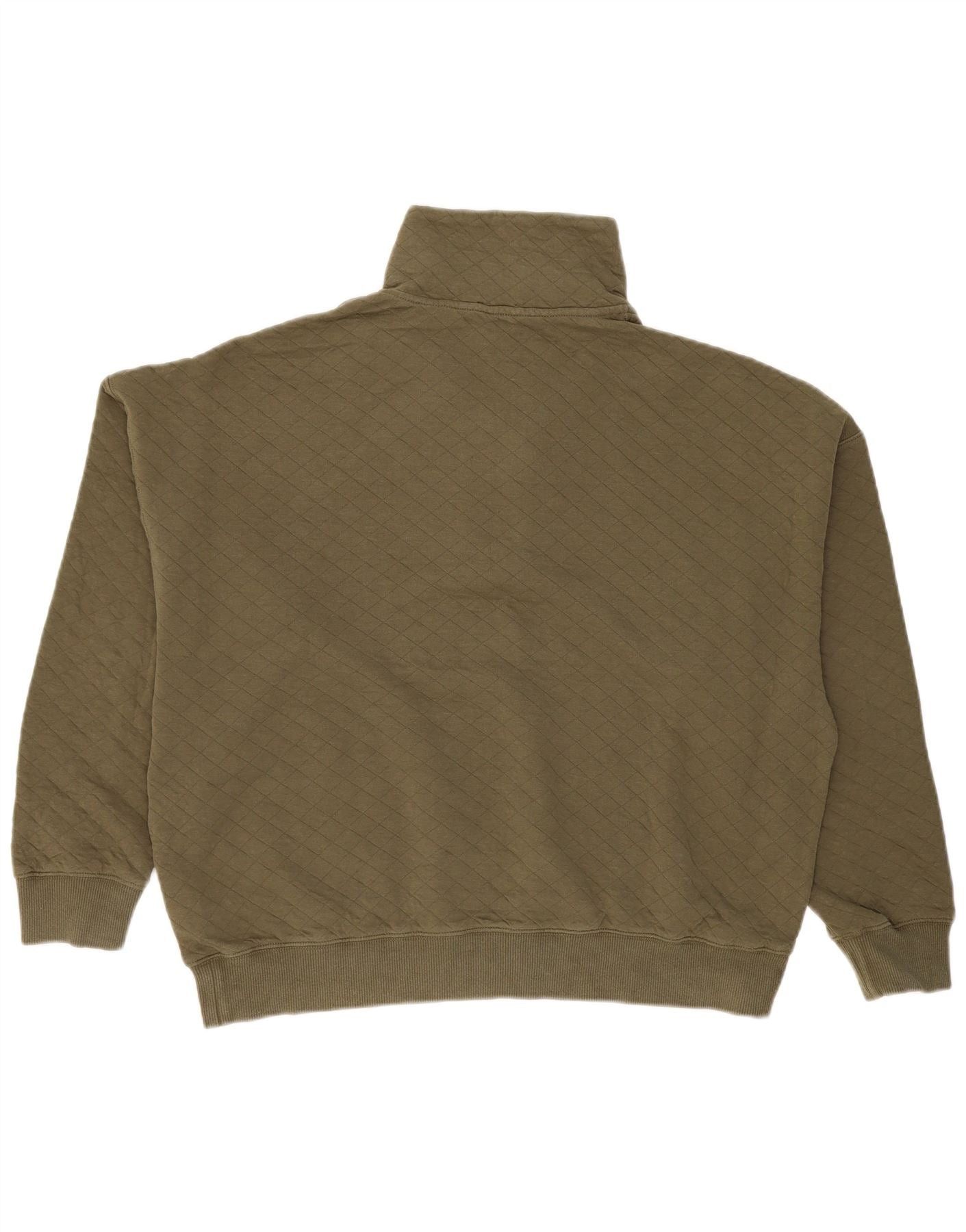 Polo Ralph Lauren Womens Overd Sweatshirt Jumper UK 18 XL Khaki Size XL / US 12-14 / IT 48-50 - 4 Thumbnail