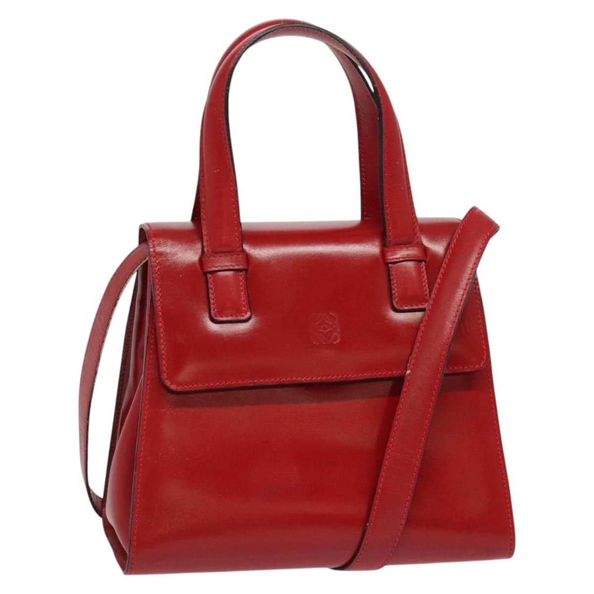 Loewe Loewe Anagram handbag Leather Size ONE SIZE - 14 Thumbnail