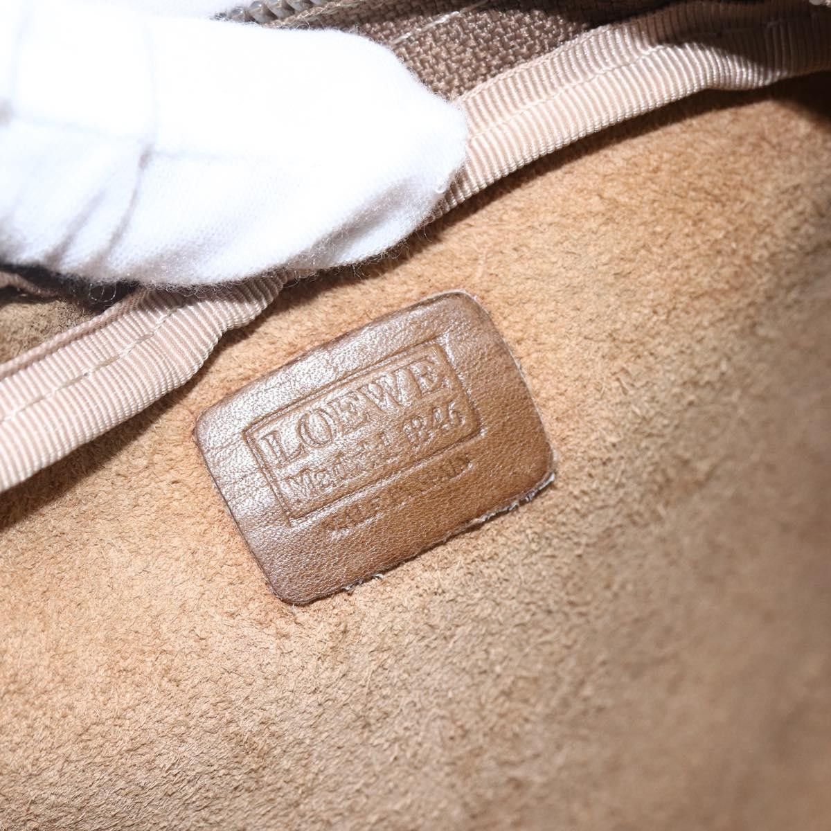 Loewe Loewe Anagram Clutch Bag Leather Size ONE SIZE - 6 Thumbnail