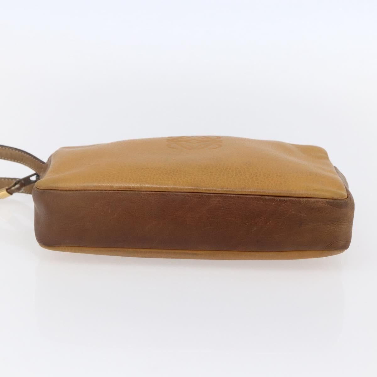 Loewe Loewe Anagram Clutch Bag Leather Size ONE SIZE - 13 Thumbnail