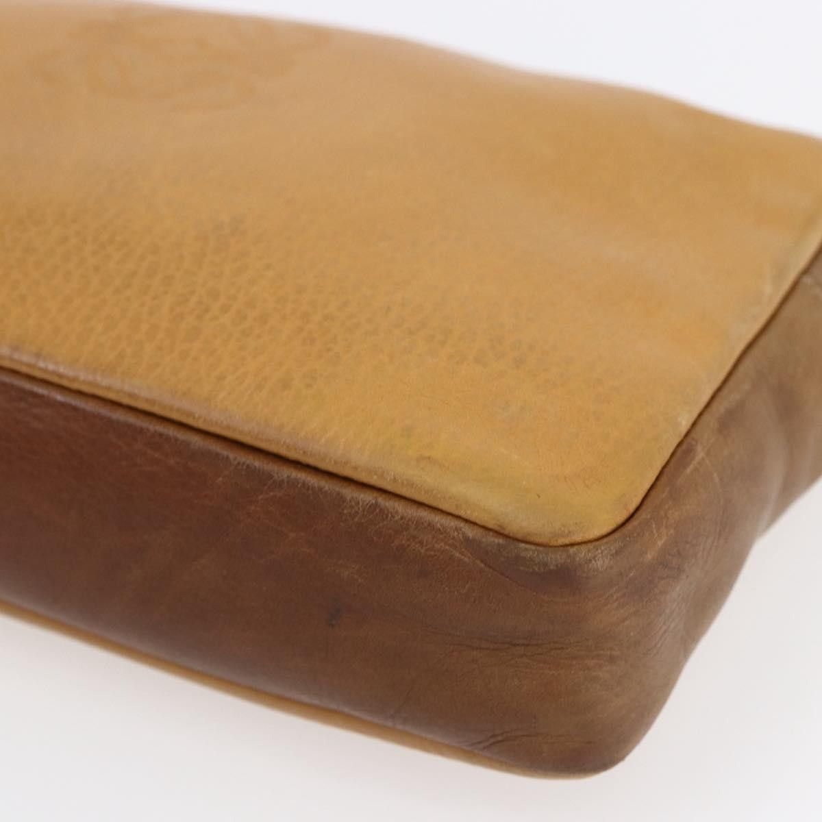 Loewe Loewe Anagram Clutch Bag Leather Size ONE SIZE - 8 Thumbnail