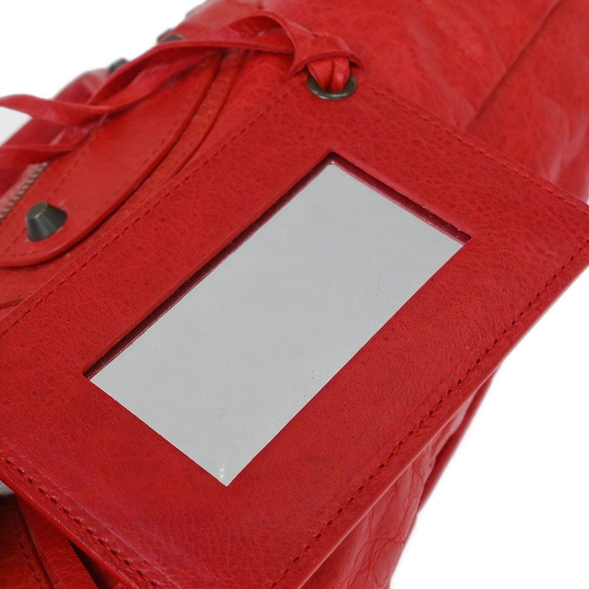 Balenciaga Balenciaga First Covered Classic Studs Bag Leather Size ONE SIZE - 10 Thumbnail