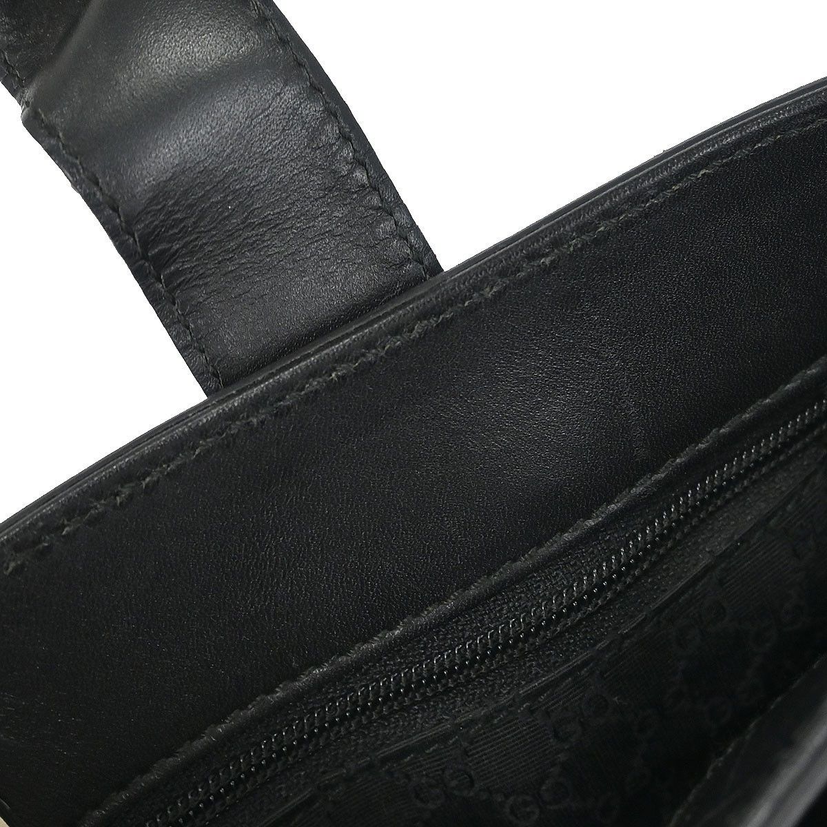 Gucci Gucci Web Handbag Leather wih Canvas Size ONE SIZE - 10 Thumbnail