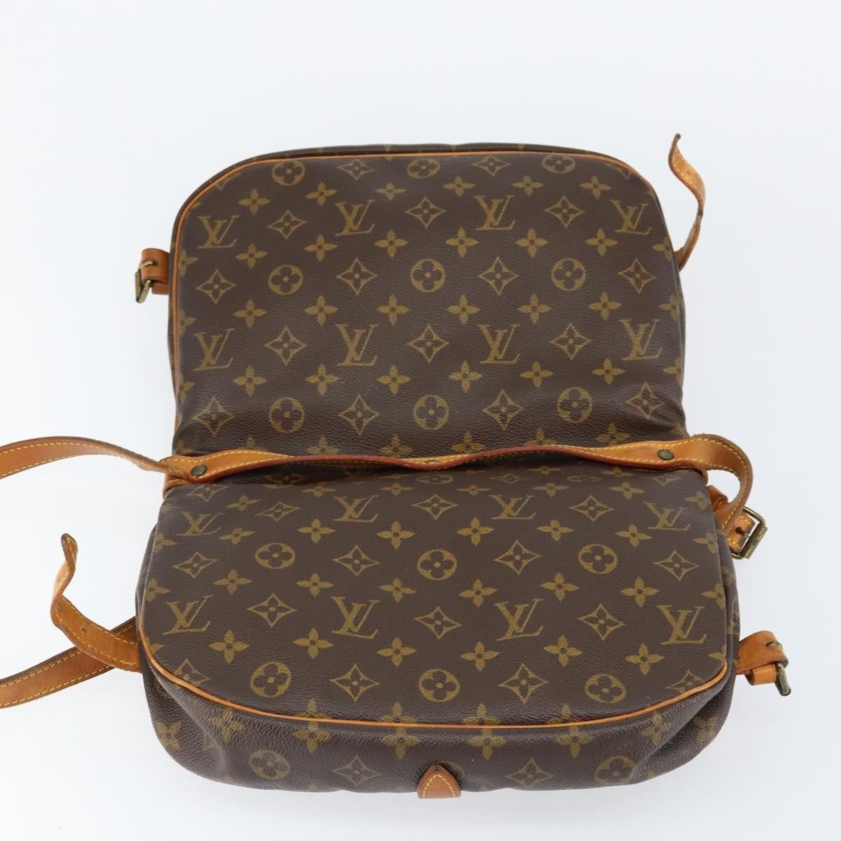 Louis Vuitton Louis Vuitton Saumur Handbag Monogram Canvas Size ONE SIZE - 19 Thumbnail