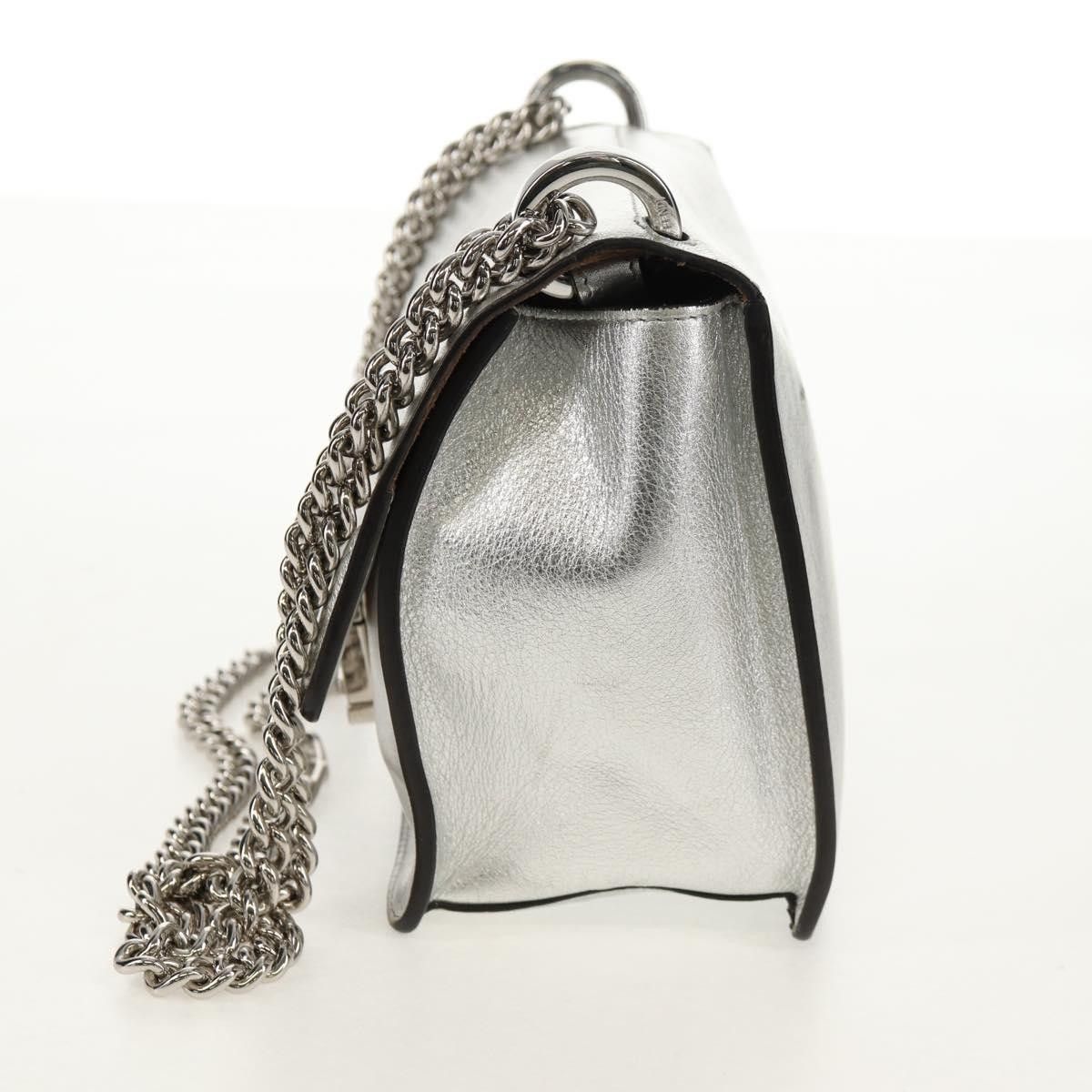 Fendi Fendi Kan U Shoulder Bag silver Size ONE SIZE - 4 Thumbnail