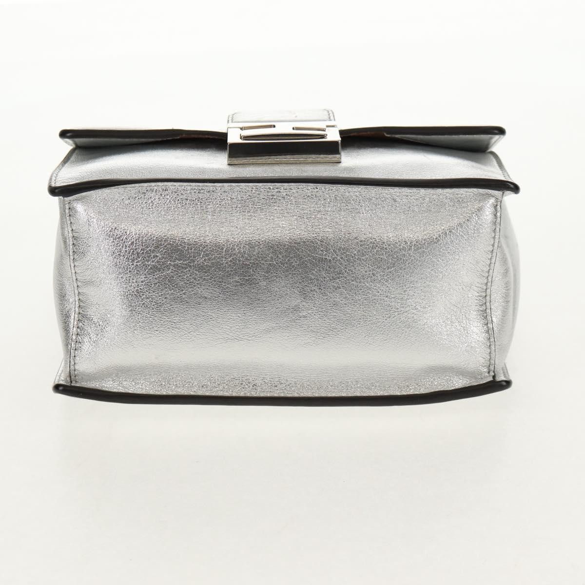 Fendi Fendi Kan U Shoulder Bag silver Size ONE SIZE - 10 Thumbnail