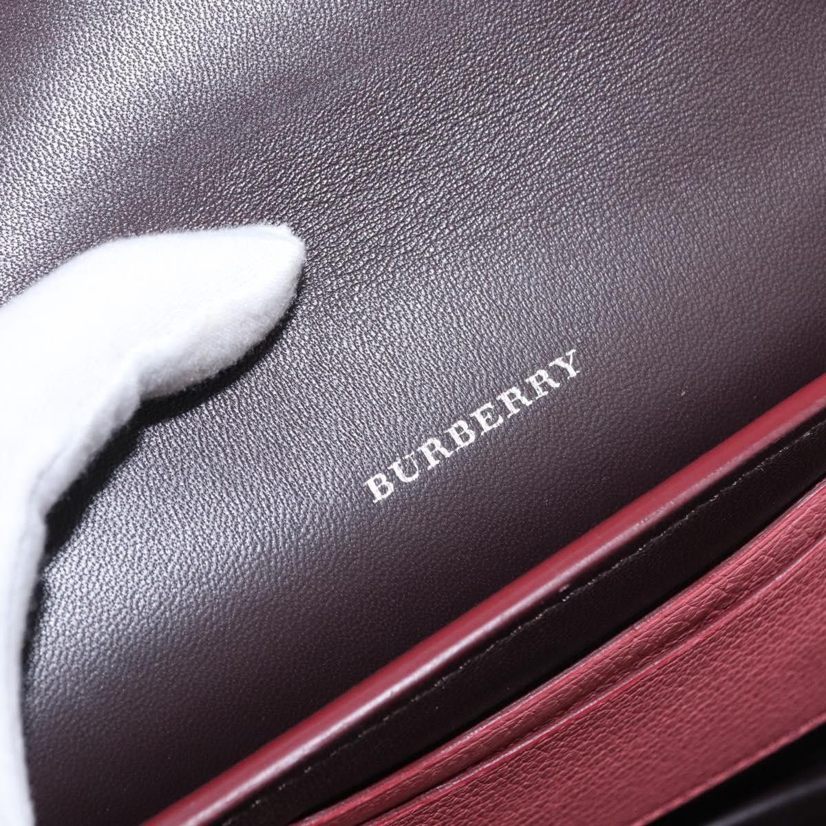 Burberry Burberry D-Ring Shoulder Bag Leather Size ONE SIZE - 6 Thumbnail