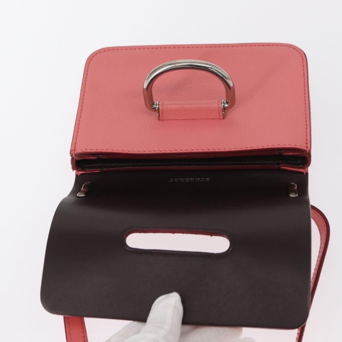 Burberry Burberry D-Ring Shoulder Bag Leather Size ONE SIZE - 13 Thumbnail