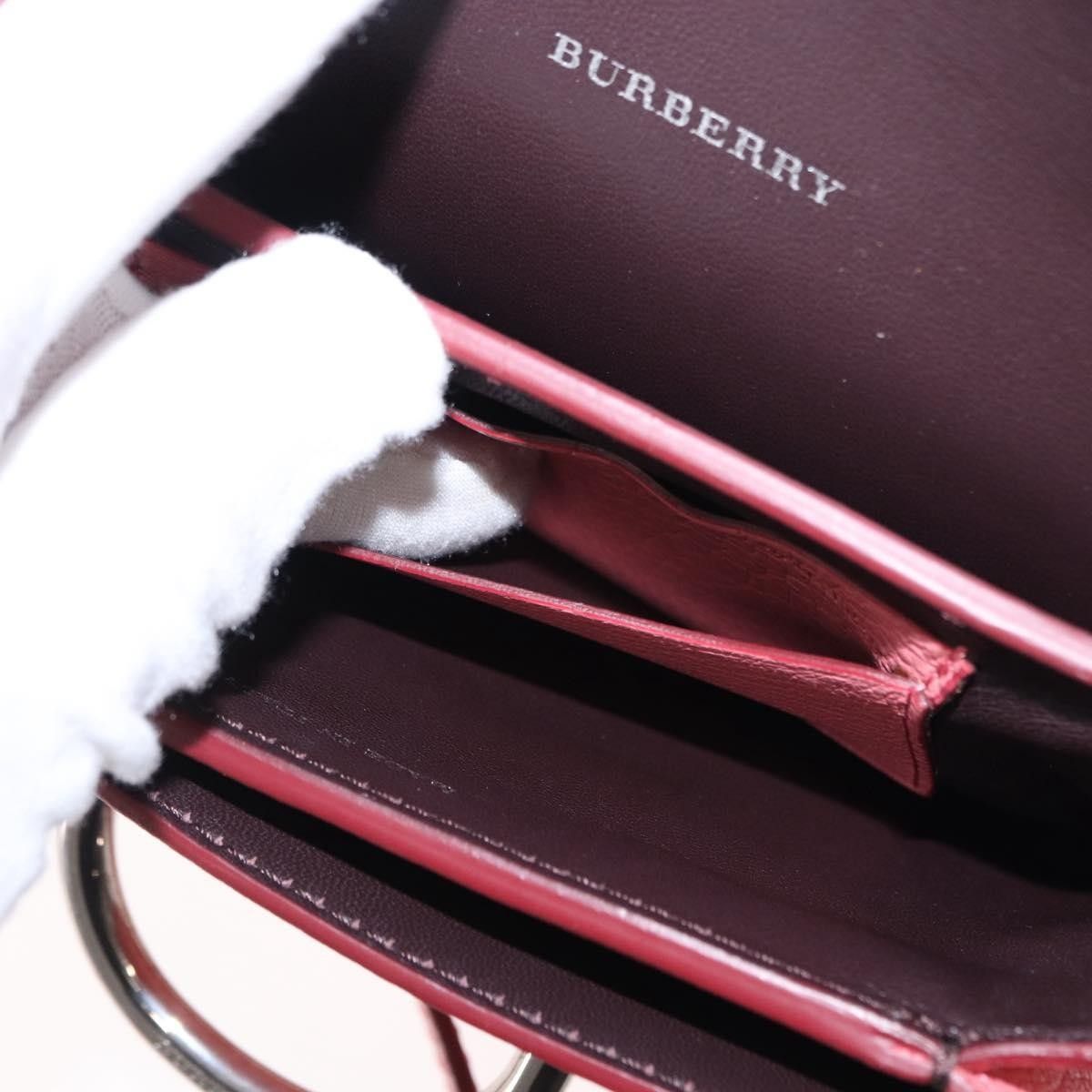 Burberry Burberry D-Ring Shoulder Bag Leather Size ONE SIZE - 23 Thumbnail