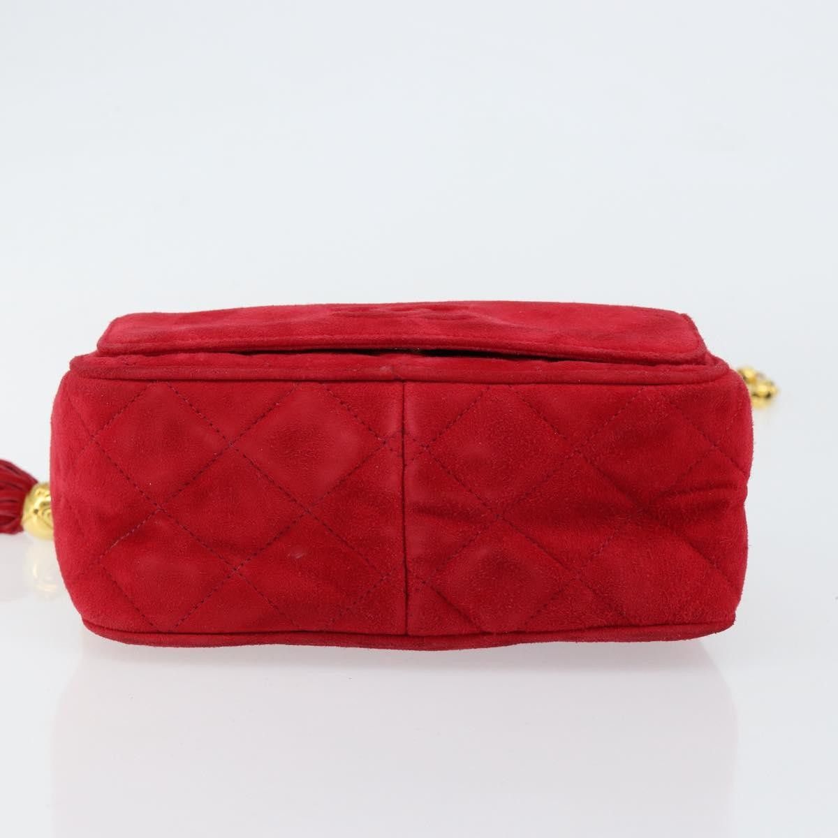Chanel Chanel Vintage Front Pocket Camera Shoulder Bag Suede Size ONE SIZE - 21 Thumbnail