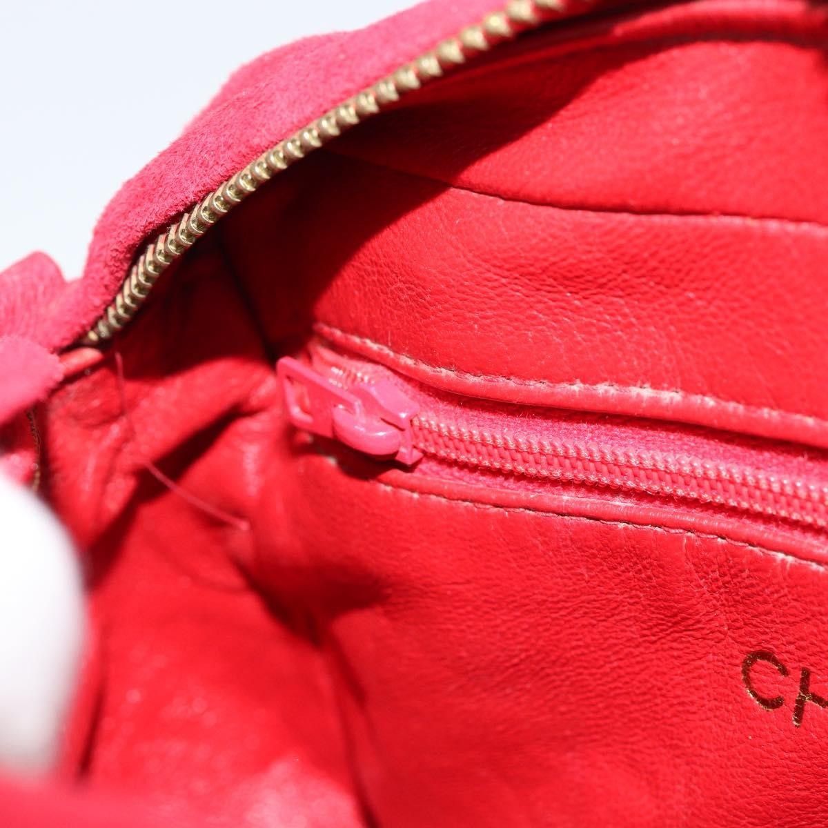 Chanel Chanel Vintage Front Pocket Camera Shoulder Bag Suede Size ONE SIZE - 14 Thumbnail