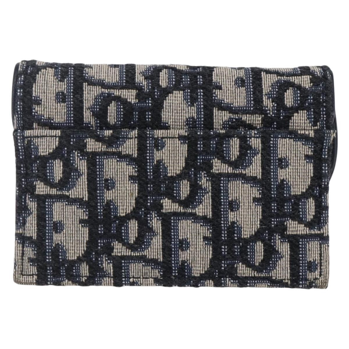 Dior Christian Dior Saddle Card Case Oblique Canvas Size ONE SIZE - 2 Thumbnail