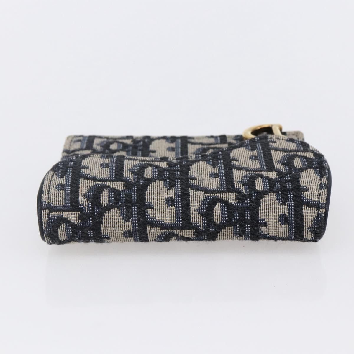Dior Christian Dior Saddle Card Case Oblique Canvas Size ONE SIZE - 17 Thumbnail