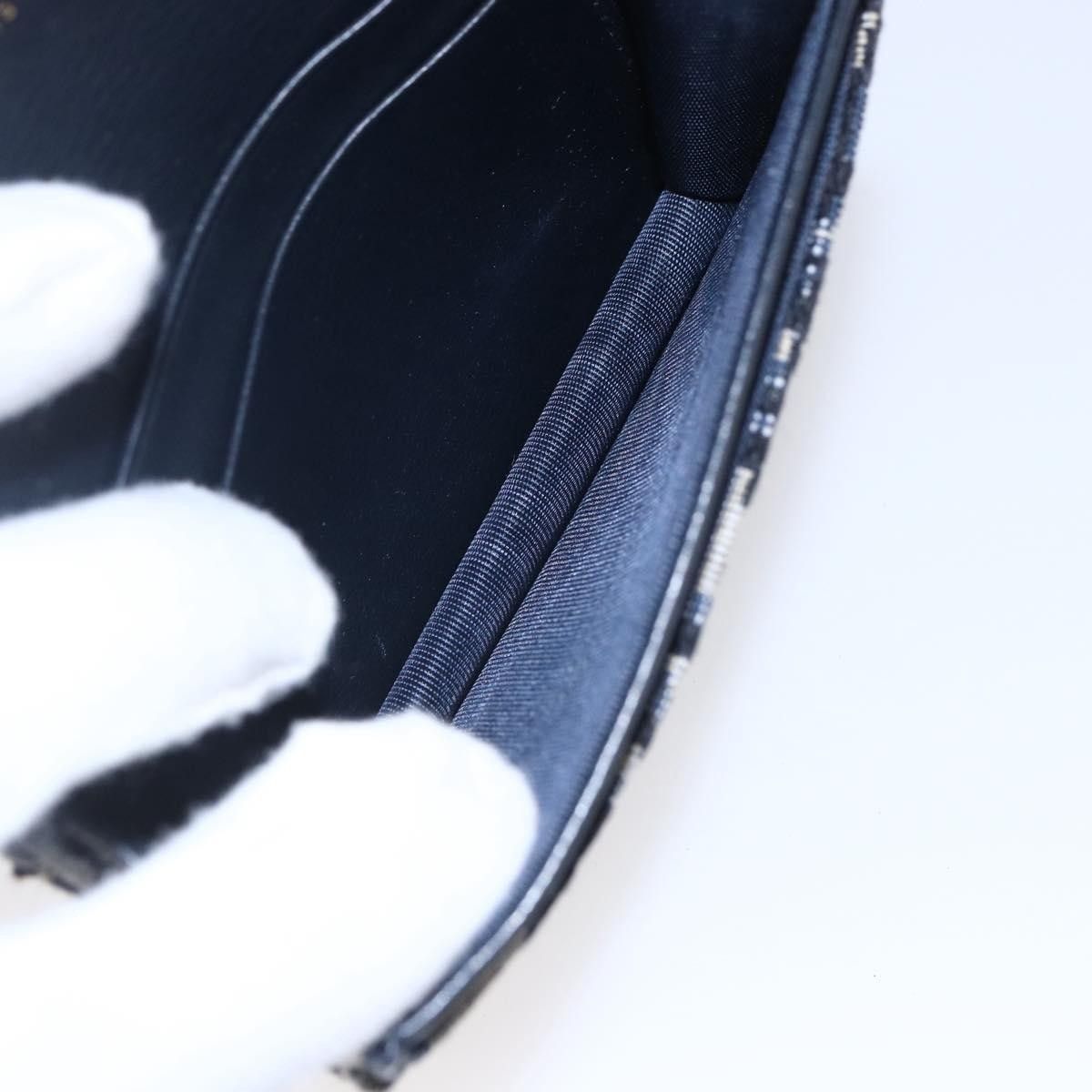 Dior Christian Dior Saddle Card Case Oblique Canvas Size ONE SIZE - 14 Thumbnail