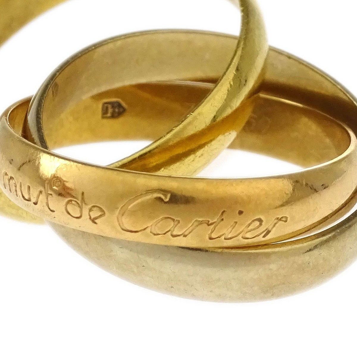 Cartier Cartier Trinity Ring 18K Tricolor Gold Size ONE SIZE - 3 Thumbnail