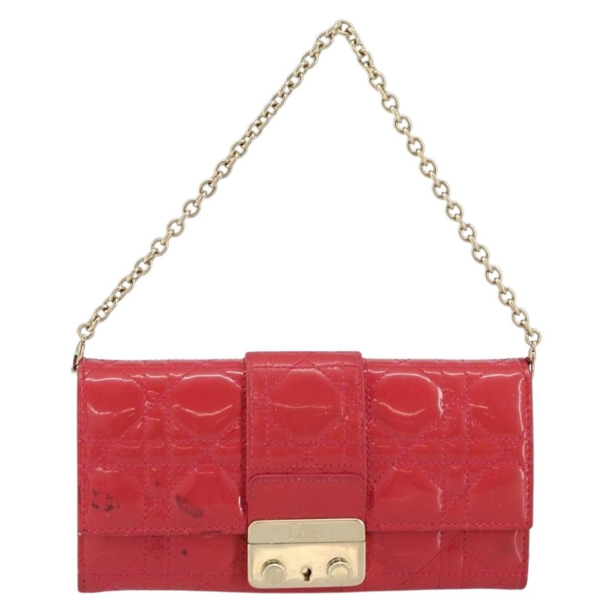 Dior Christian Dior New Lock Pouch Cannage Quilt Patent Size ONE SIZE - 17 Thumbnail