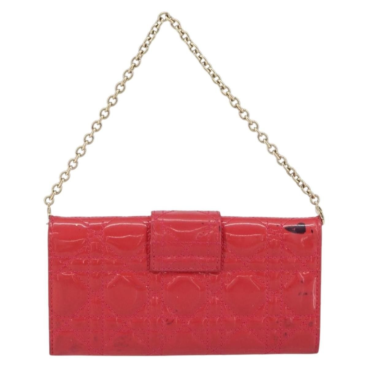 Dior Christian Dior New Lock Pouch Cannage Quilt Patent Size ONE SIZE - 2 Thumbnail