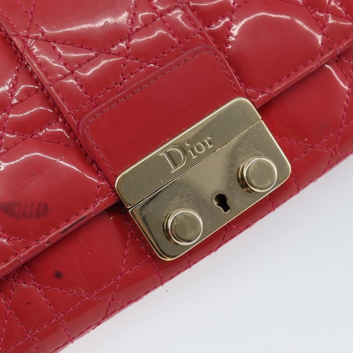 Dior Christian Dior New Lock Pouch Cannage Quilt Patent Size ONE SIZE - 13 Thumbnail