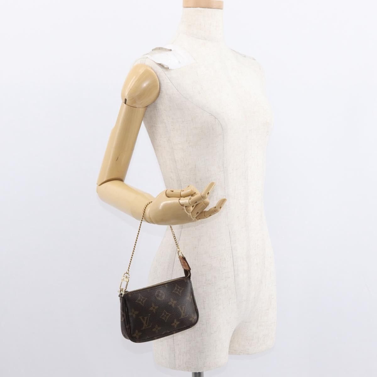 Louis Vuitton Louis Vuitton Mini pochette accessoires Canvas Size ONE SIZE - 15 Thumbnail