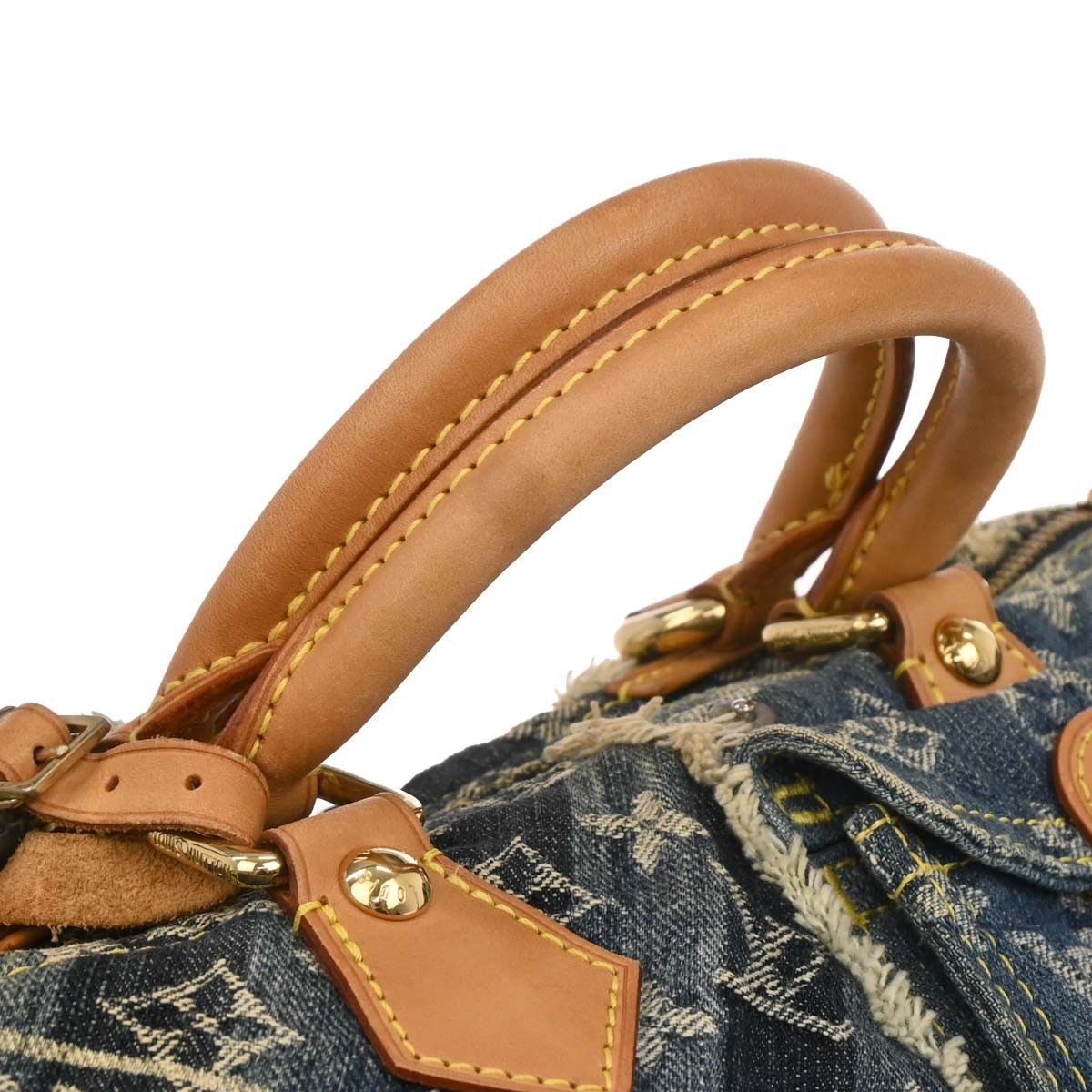 Louis Vuitton Louis Vuitton Patchwork Speedy Bag Denim Size ONE SIZE - 6 Thumbnail