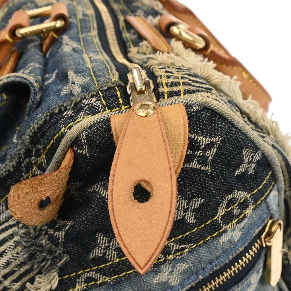 Louis Vuitton Louis Vuitton Patchwork Speedy Bag Denim Size ONE SIZE - 9 Thumbnail
