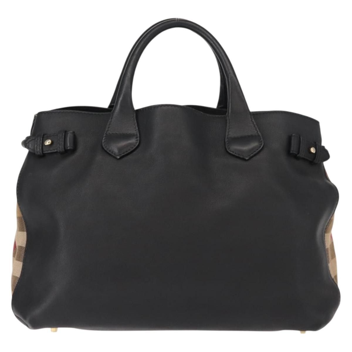 Burberry Burberry Banner Tote Leather Size ONE SIZE - 2 Thumbnail
