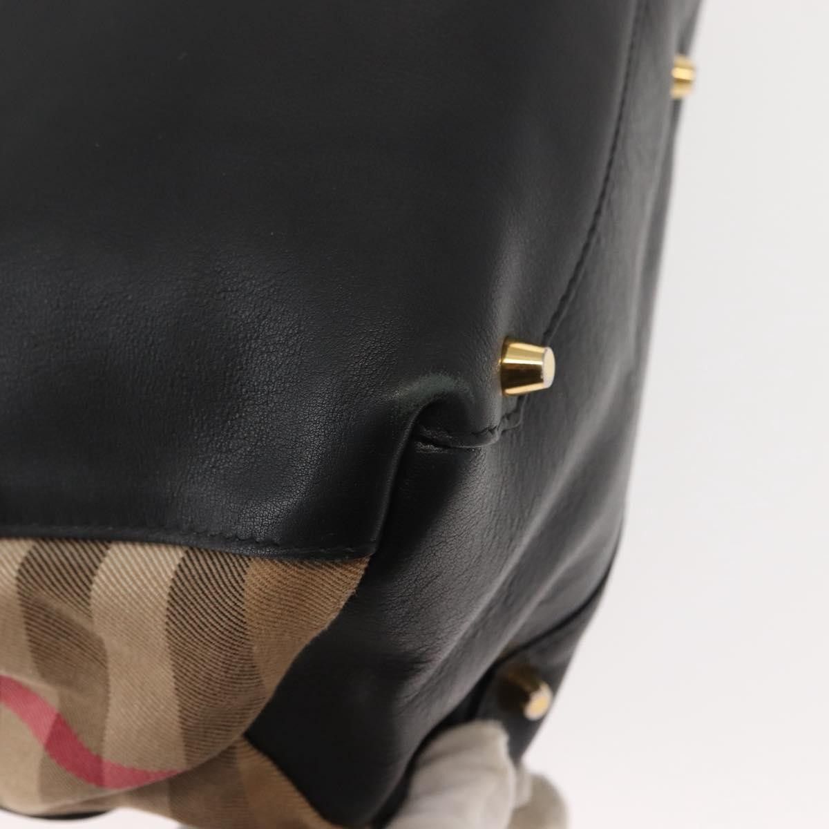 Burberry Burberry Banner Tote Leather Size ONE SIZE - 11 Thumbnail
