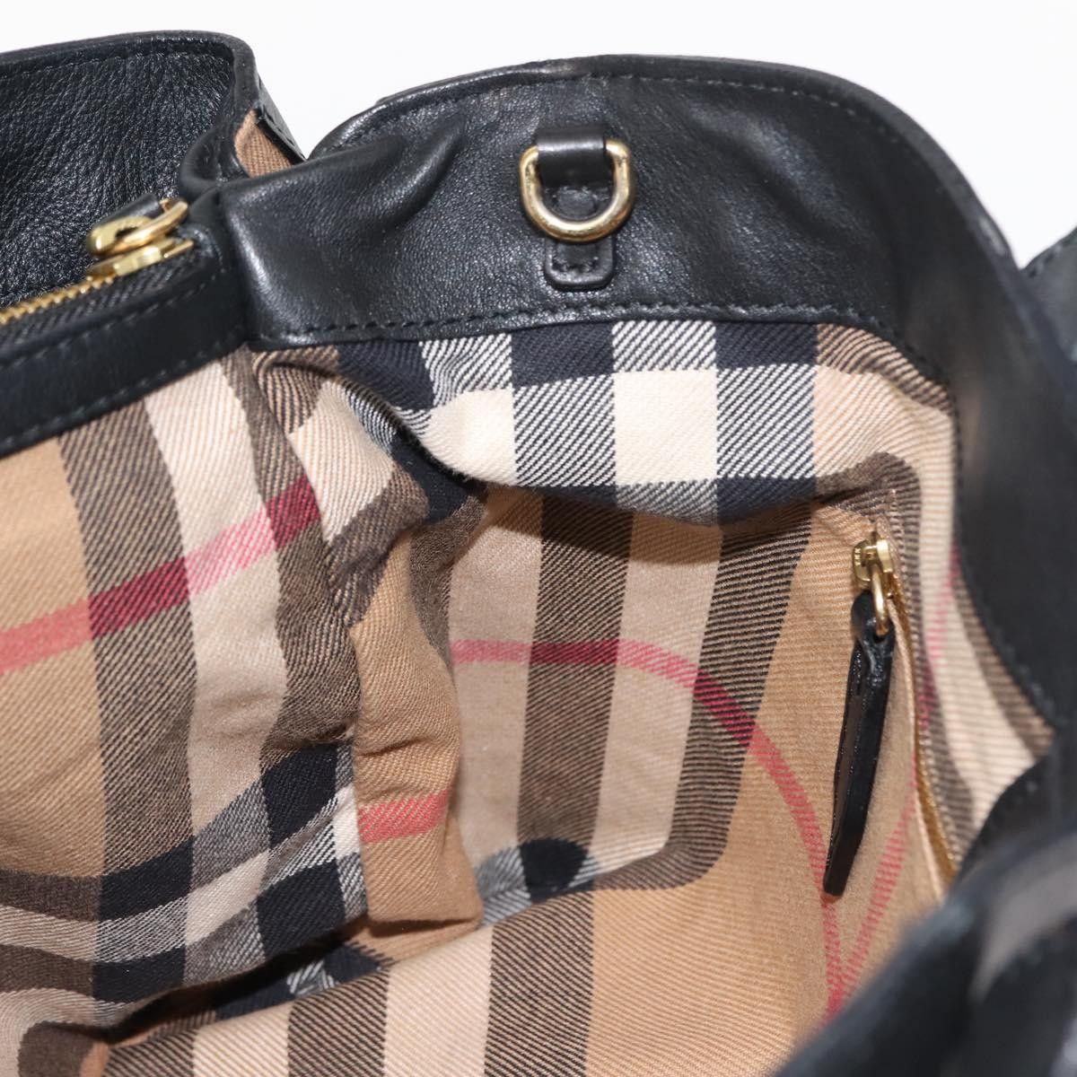 Burberry Burberry Banner Tote Leather Size ONE SIZE - 20 Thumbnail