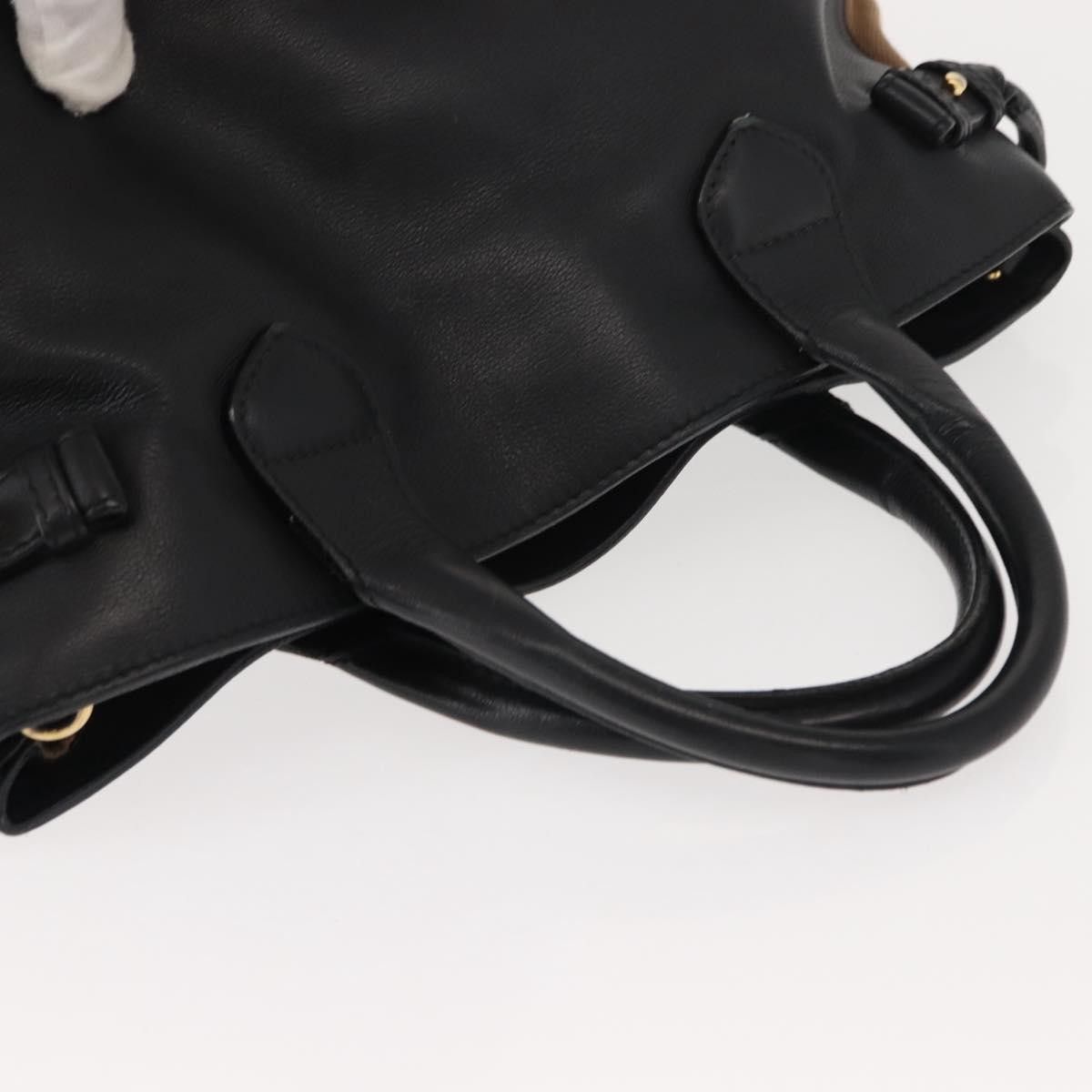 Burberry Burberry Banner Tote Leather Size ONE SIZE - 22 Thumbnail