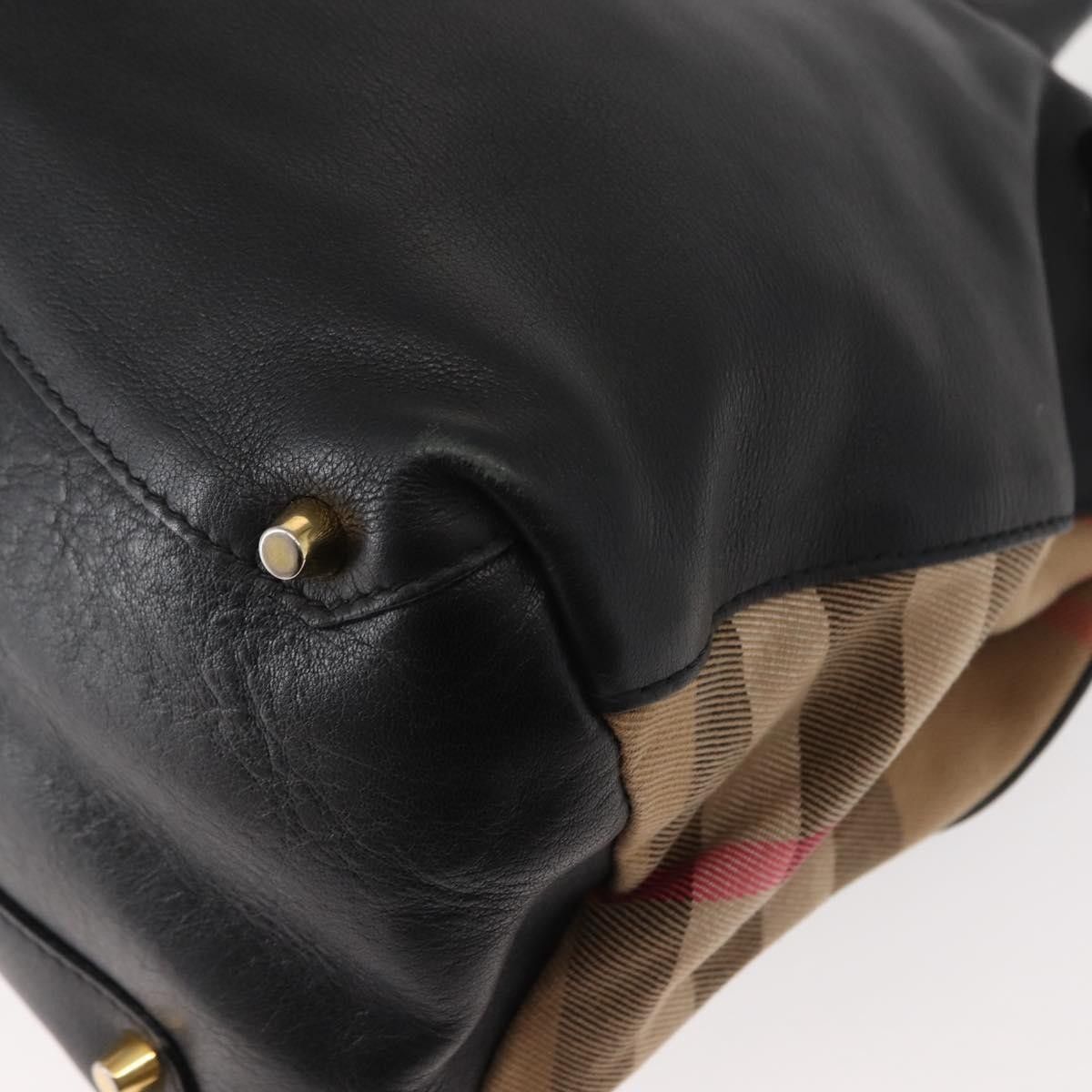 Burberry Burberry Banner Tote Leather Size ONE SIZE - 10 Thumbnail