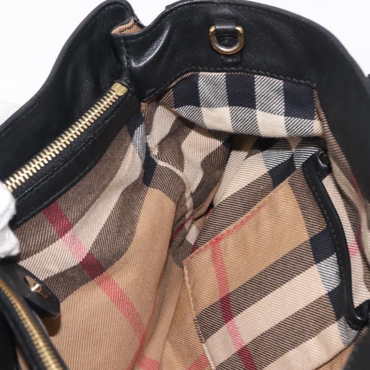 Burberry Burberry Banner Tote Leather Size ONE SIZE - 15 Thumbnail