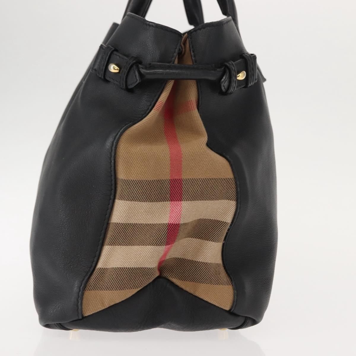 Burberry Burberry Banner Tote Leather Size ONE SIZE - 4 Thumbnail