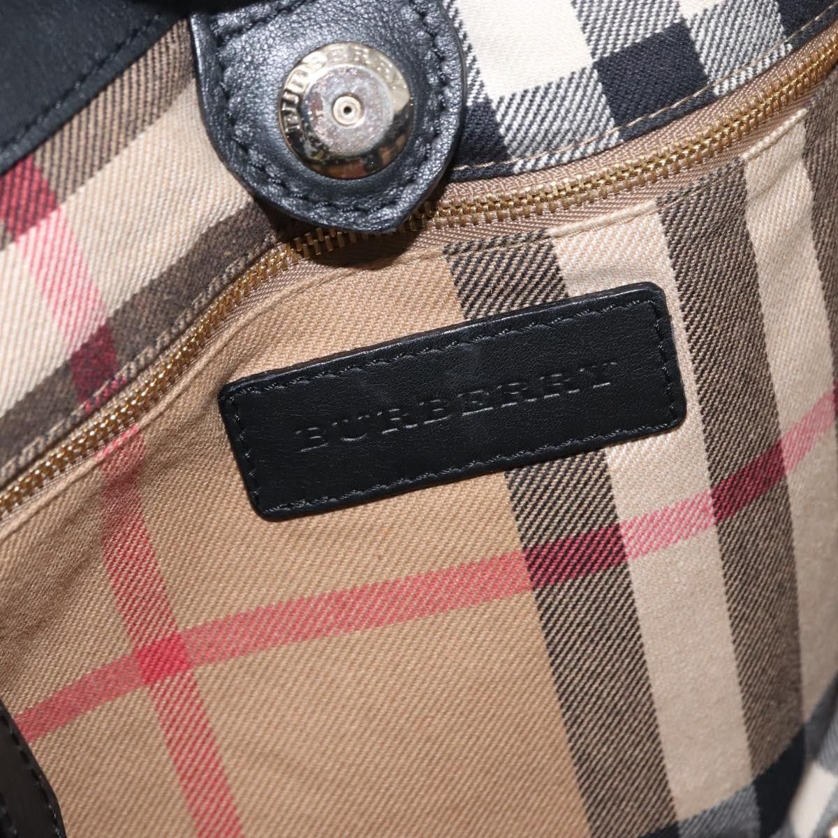 Burberry Burberry Banner Tote Leather Size ONE SIZE - 6 Thumbnail