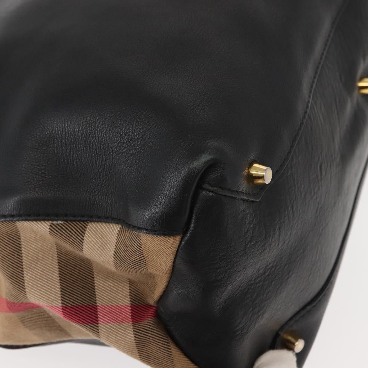 Burberry Burberry Banner Tote Leather Size ONE SIZE - 9 Thumbnail