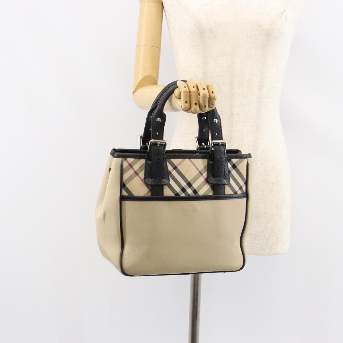 Burberry Burberry Nova Check Handbag Nova Check Canvas Size ONE SIZE - 13 Thumbnail
