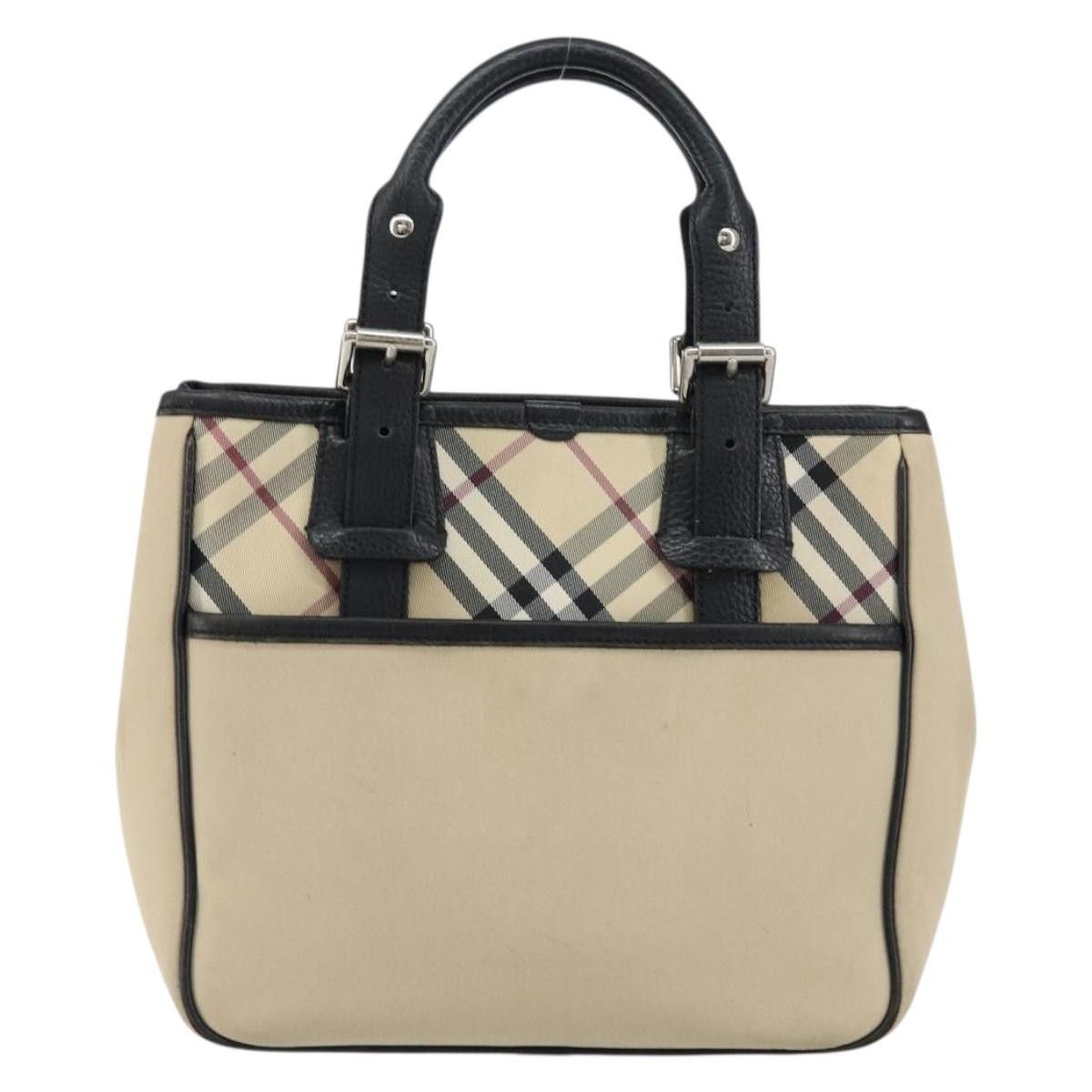 Burberry Burberry Nova Check Handbag Nova Check Canvas Size ONE SIZE - 2 Thumbnail