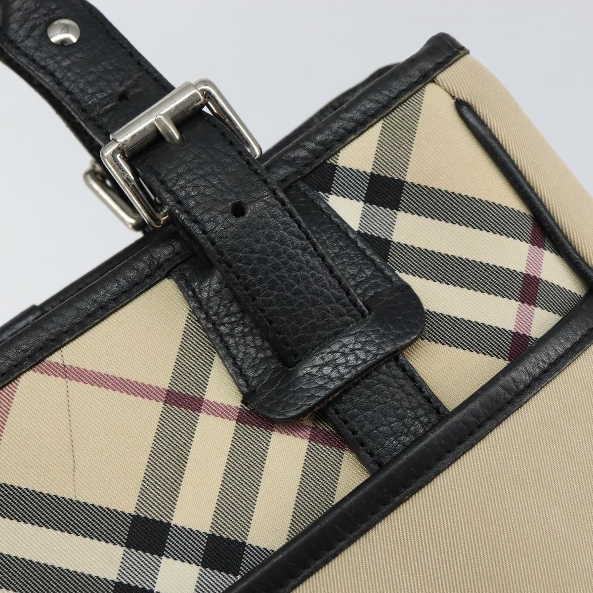 Burberry Burberry Nova Check Handbag Nova Check Canvas Size ONE SIZE - 12 Thumbnail