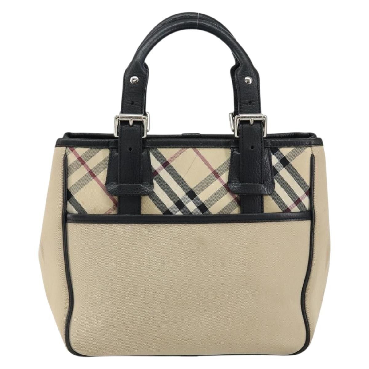 Burberry Burberry Nova Check Handbag Nova Check Canvas Size ONE SIZE - 17 Thumbnail