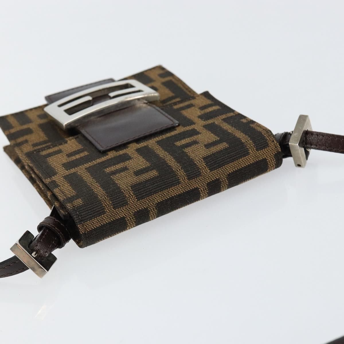 Fendi Fendi Vintage Flap Clutch Zucca canvas Size ONE SIZE - 17 Thumbnail