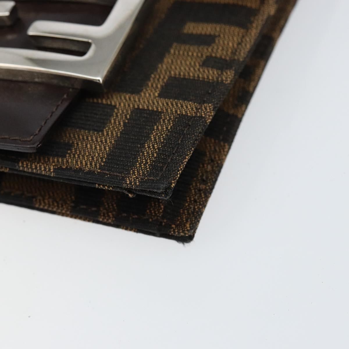 Fendi Fendi Vintage Flap Clutch Zucca canvas Size ONE SIZE - 8 Thumbnail