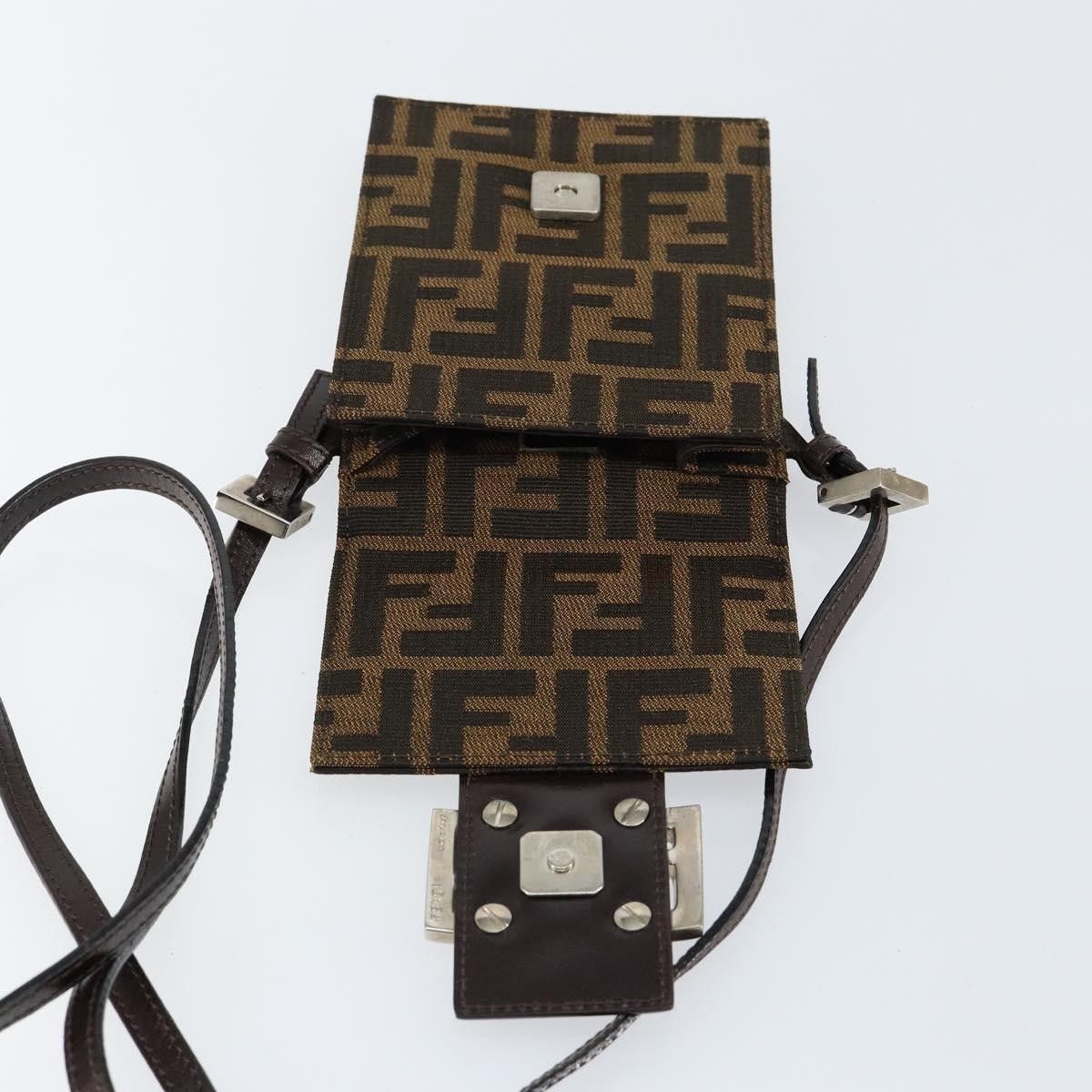 Fendi Fendi Vintage Flap Clutch Zucca canvas Size ONE SIZE - 19 Thumbnail
