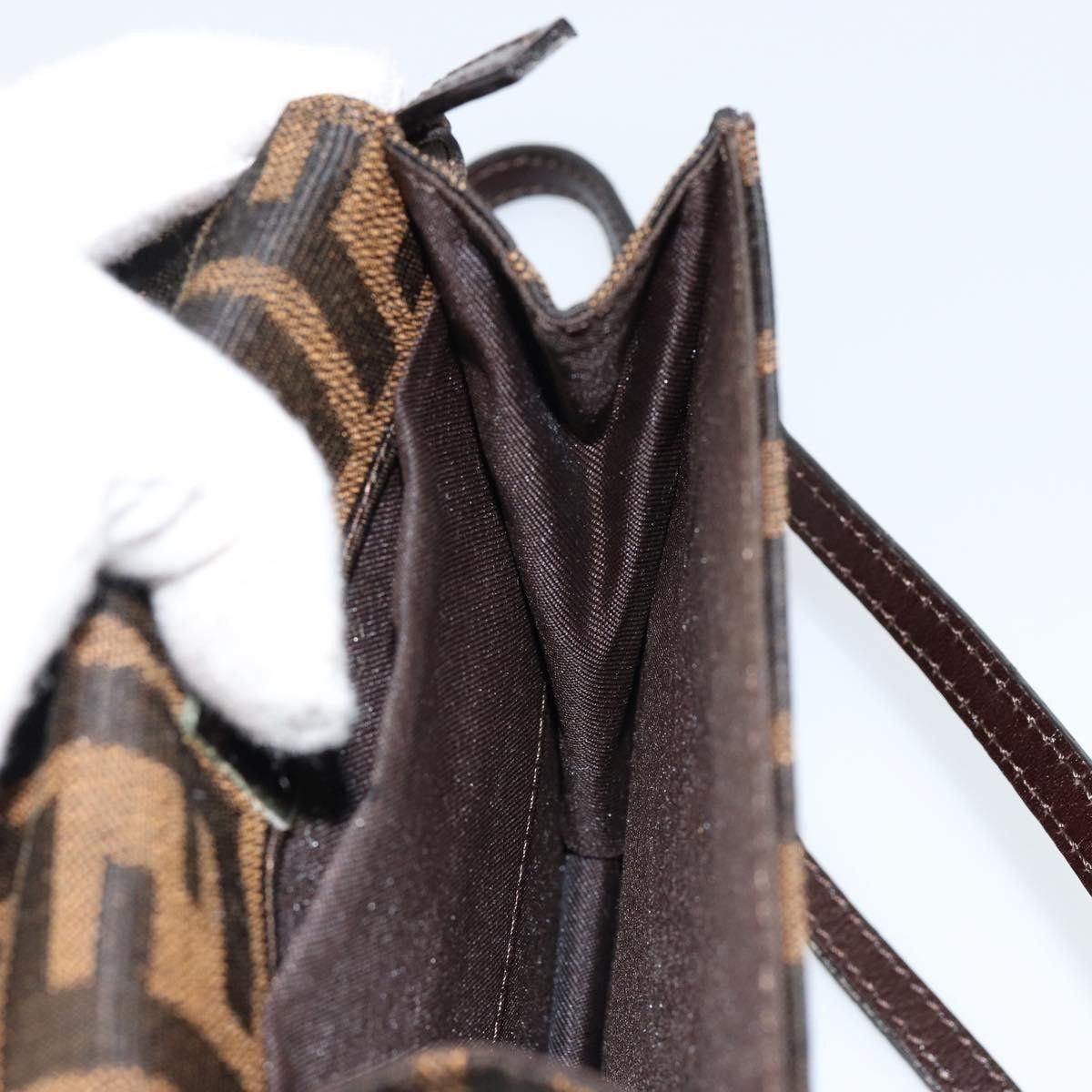 Fendi Fendi Vintage Flap Clutch Zucca canvas Size ONE SIZE - 21 Thumbnail