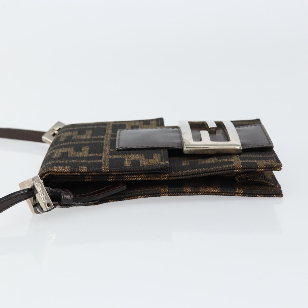 Fendi Fendi Vintage Flap Clutch Zucca canvas Size ONE SIZE - 4 Thumbnail