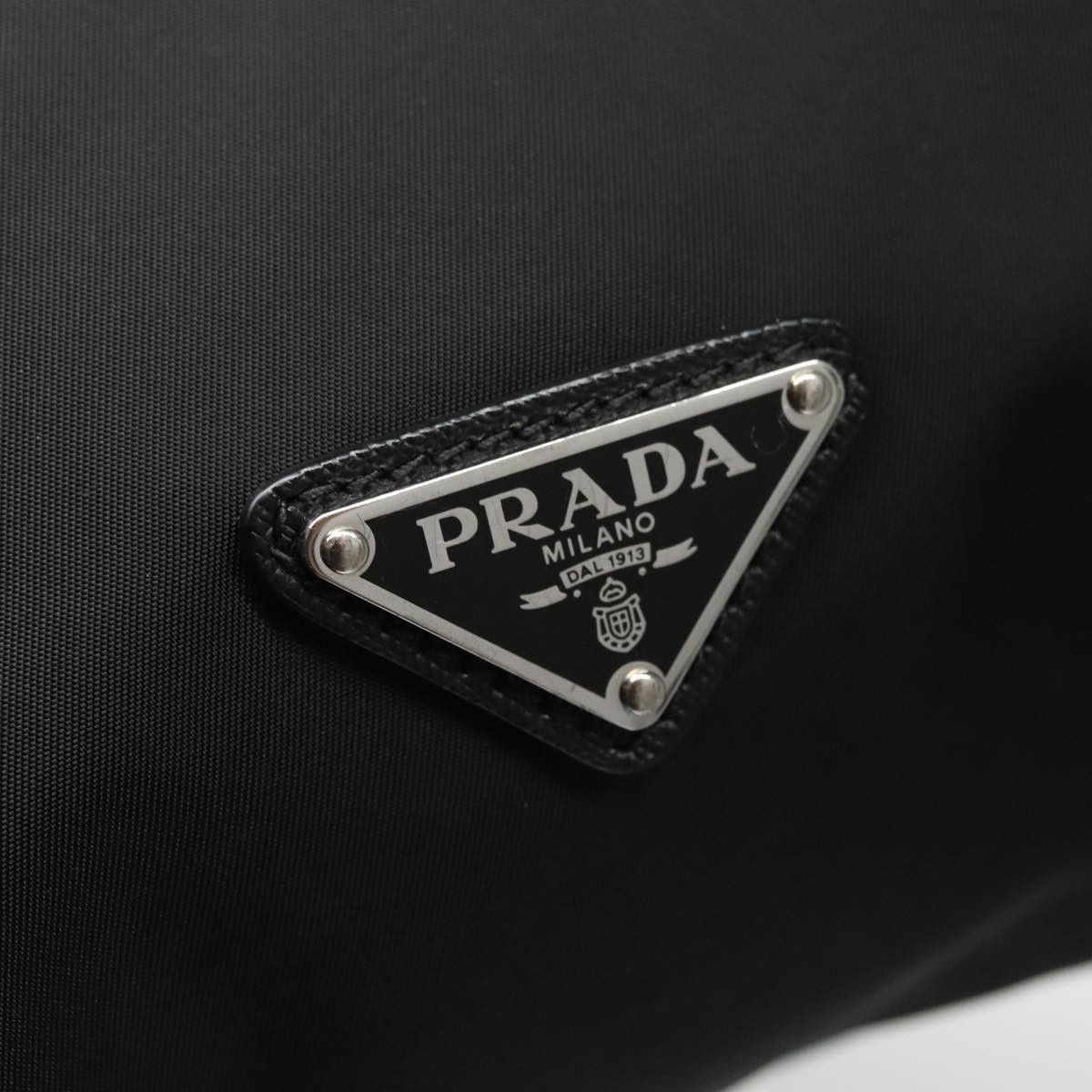 Prada Prada Logo Drawstring Backpack Tessuto with Printed Saffiano Size ONE SIZE - 22 Thumbnail