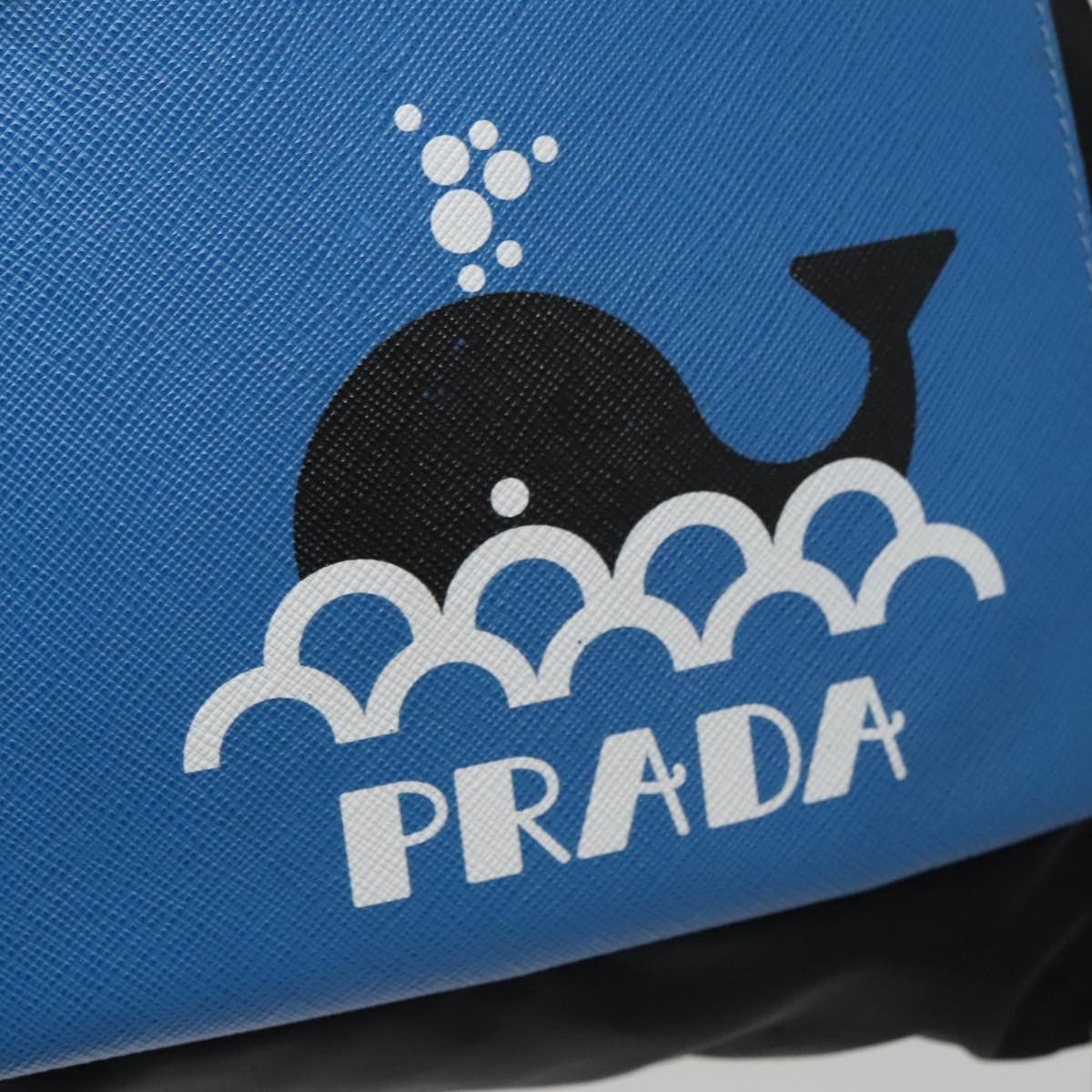 Prada Prada Logo Drawstring Backpack Tessuto with Printed Saffiano Size ONE SIZE - 23 Thumbnail