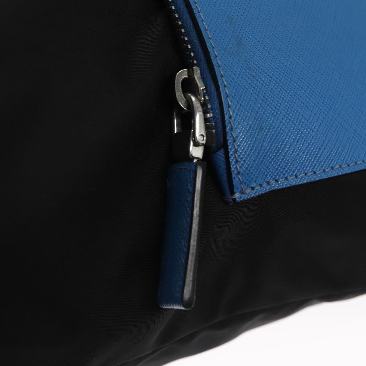 Prada Prada Logo Drawstring Backpack Tessuto with Printed Saffiano Size ONE SIZE - 13 Thumbnail