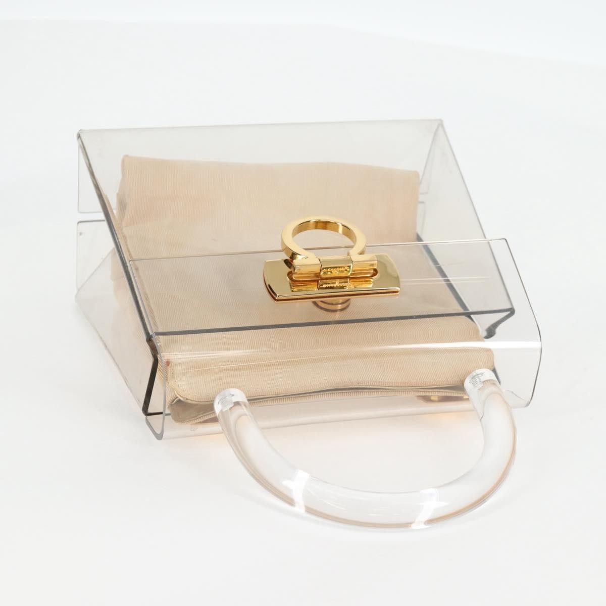 Salvatore Ferragamo Salvatore Ferragamo Gancini Convertible Top Handle Bag Plastic Size ONE SIZE - 18 Thumbnail